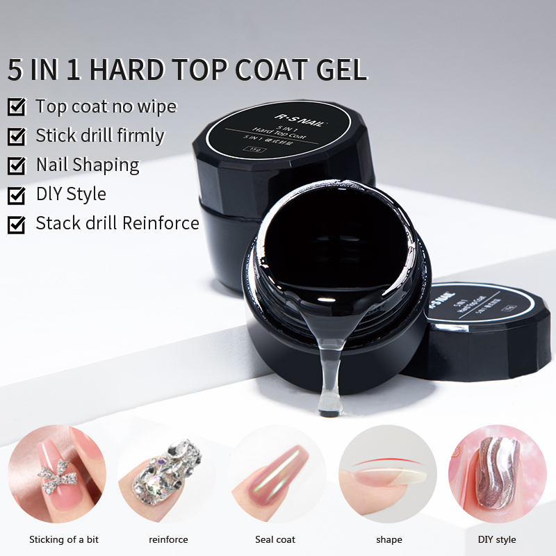 Cucumber Cooling Gel - RSNAIL 5 EN 1 Capa Superior