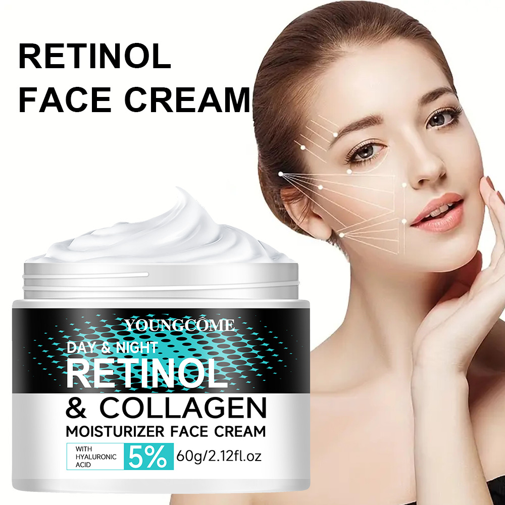 Retinol Vitamin A Cream - Crema Facial Antienvejecimiento con Retinol y