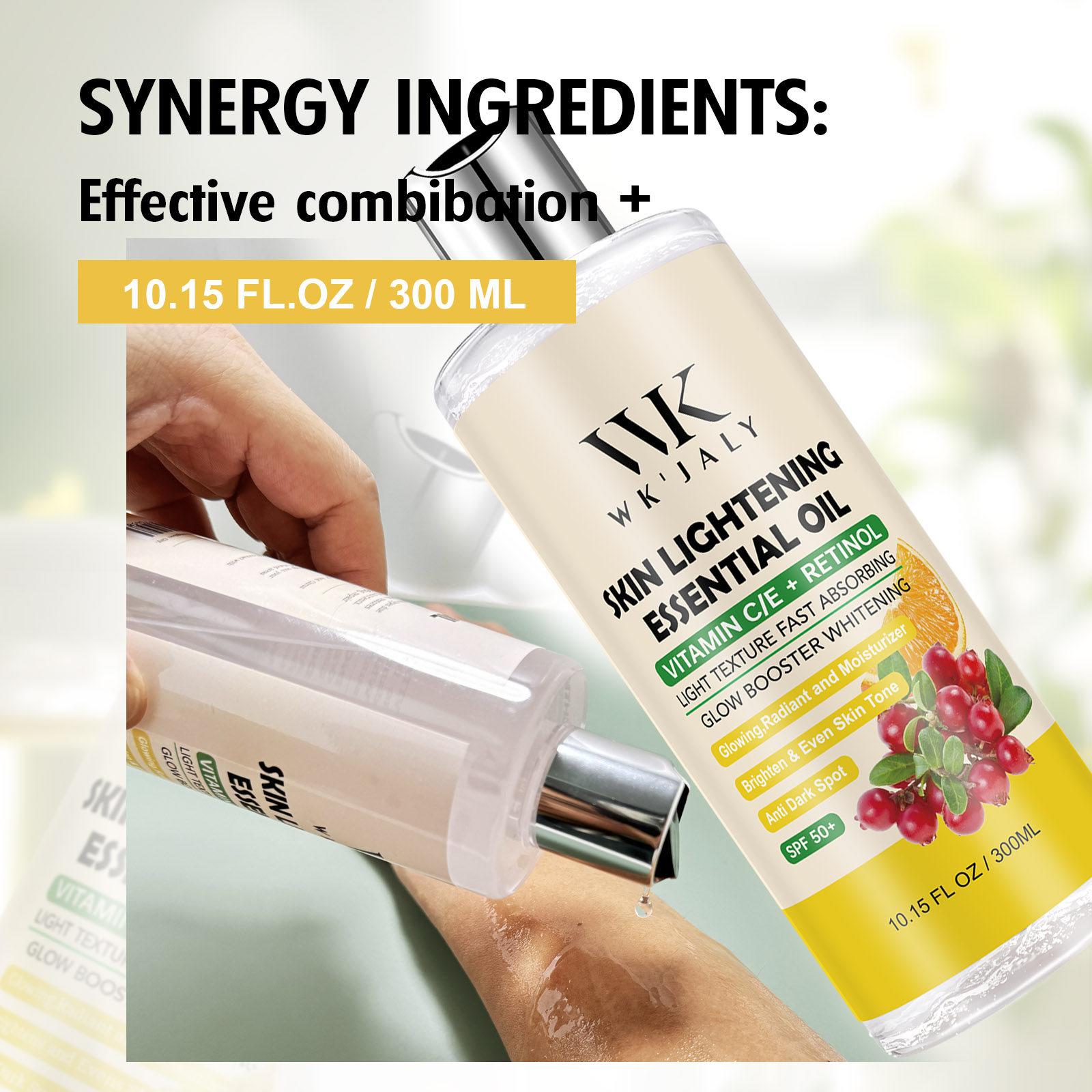WK JALY Aceite Aclarante con V - Retinol Vitamin A Cream reseña y precio