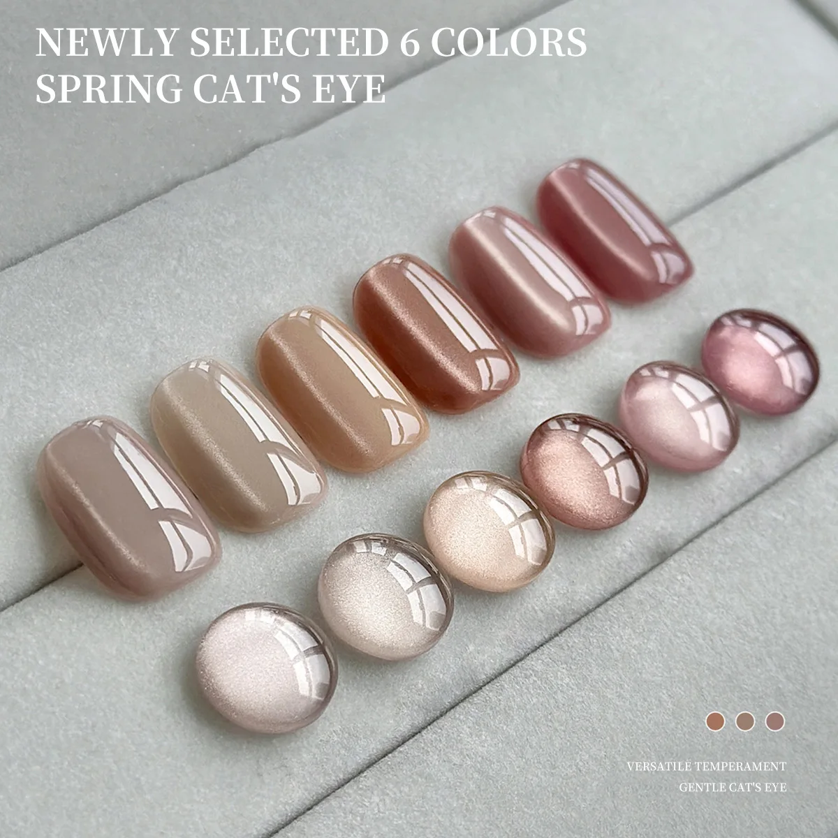 Esmalte de uñas magnético con  - Cucumber Cooling Gel reseña y precio