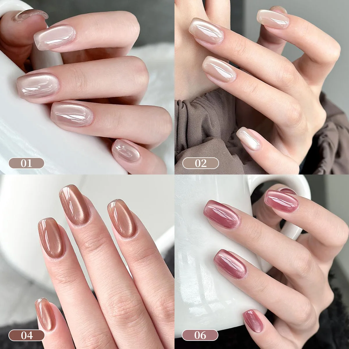 Esmalte de uñas magnético con  - Cucumber Cooling Gel reseña y precio
